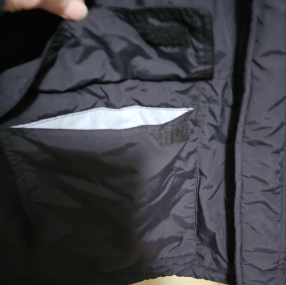 Hartwell Coretech Coat Men's Black Double Zip 5 Pocket Hidden Hood Size Large - Picture 3 of 12